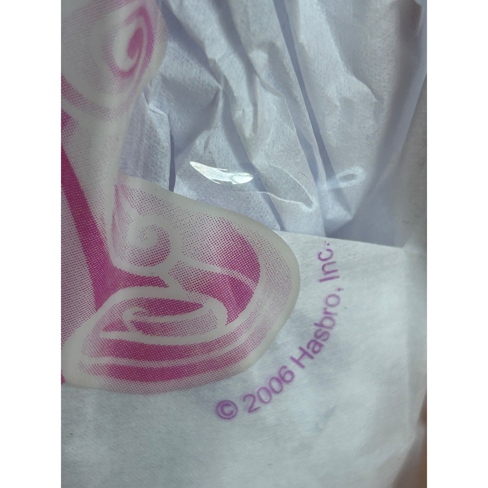 Vintage 2006 My Little Pony Pinkie Pie Clear Vinyl Mini Tote Bag Hasbro G3 Pink - Picture 3 of 9